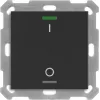 MDT BE-TAL55T106.B1 KNX Taster Light 55 1f RGBW Temperatursensor schwarz matt Schalten 1 (BE-TAL55T106.B1)