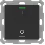 MDT BE-TAL55T106.B1 KNX Taster Light 55 1f RGBW Temperatursensor schwarz matt Schalten 1 (BE-TAL55T106.B1)