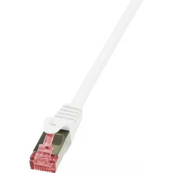 Netzwerkkabel LogiLink 50m Cat.6 RJ-45 S/FTP Weiß