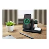 Fixed | MagPowerstation 3-in-1 kabellose Ladestation mit MagSafe-Halterung | FIXMPOS-BK | Schwarz