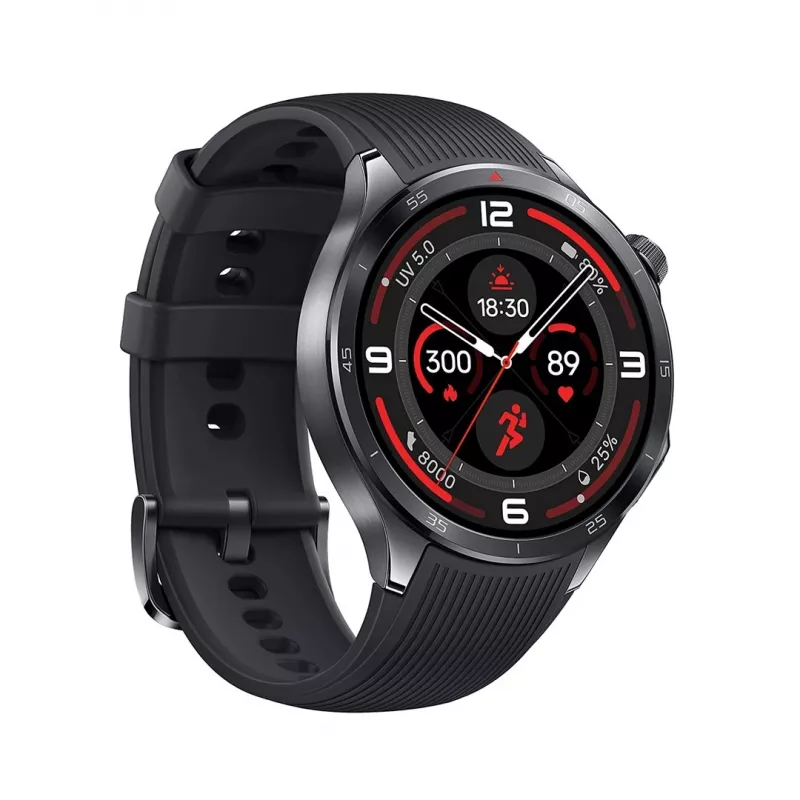 OnePlus Watch 3 Obsidian Titanium Smartwatch, 1,5 Zoll AMOLED, GPS