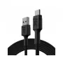 USB-Kabel Grün Cell KABGC22 USB 2.0 1,2 m USB A USB C Schwarz