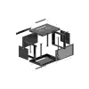 19-Zoll-Wandgehäuse 9HE 600x600 schwarz