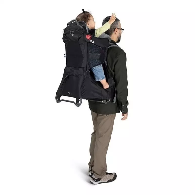 Kindertrage Osprey Poco Tourist Carrier Grün leichte verstellbare Kinderrucksacktrage