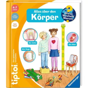 tiptoi Wieso? Weshalb? Warum? Alles über den Körper, Lernbuch