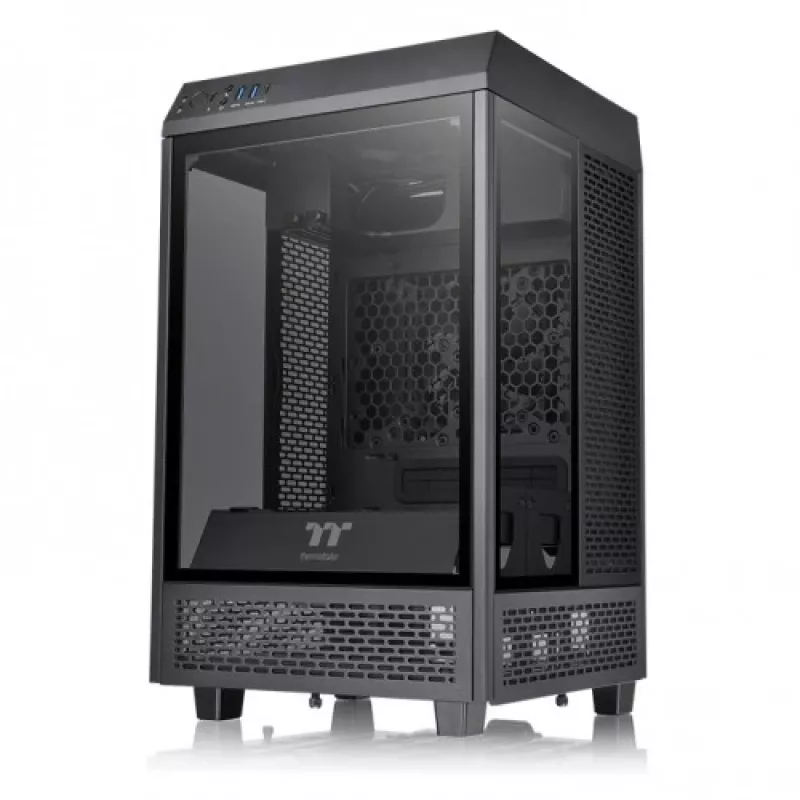 PC-Gehäuse Thermaltake The Tower 100 Mini Tower Schwarz
