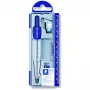 Zirkel Staedtler 550 60 Blau Silber