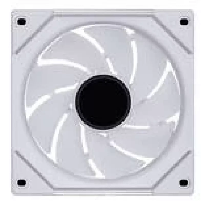 Computergehäuselüfter Lian Li Uni Fan 12RSLIN3W 120 mm Weiß, 12 V, 0,2–2100 U/min, 2,66 mmH2O, FDB