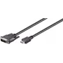 Goobay | DVI-D/HDMI-Kabel, vernickelt | 50580 | DVI-D Stecker Single-Link (18+1 Pin) | HDMI Stecker (Typ A) | 2 m