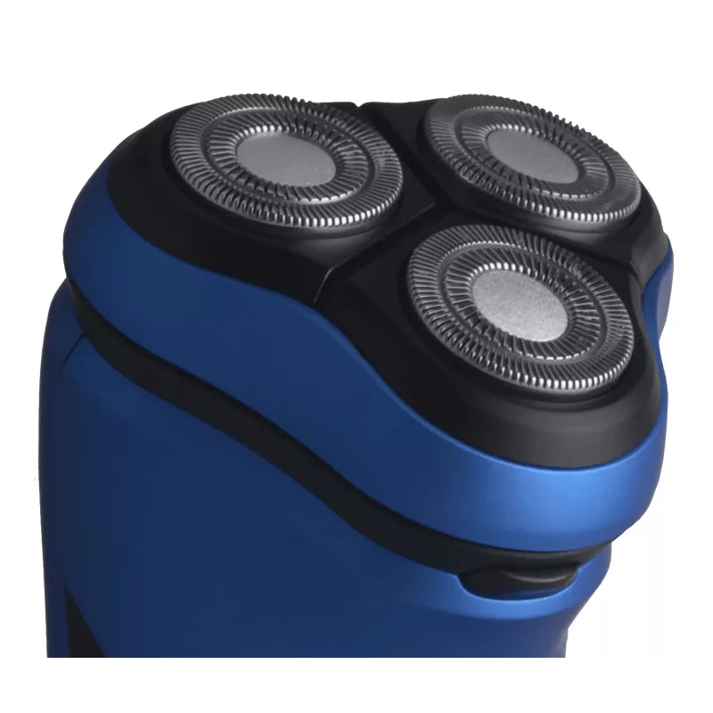 Blaupunkt MSR401 Herrenrasierapparat Rotationstrasierer Trimmer Black - Blue (MSR401)