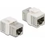 DeLOCK - Netzwerkkupplung - RJ-45 (W) zu RJ-45 (W) - STP - CAT 6a - Keystone-Buchse (86012)