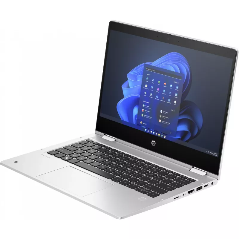 HP Pro x360 435 G10 Notebook - Flip-Design - AMD Ryzen 5 7530U / 2 GHz - Win 11 Pro - Radeon Graphics - 16GB RAM - 512GB SSD NVMe, TLC - 33,8 cm (13,3) IPS Touchscreen 1920 x 1080 (Full HD) - Wi-Fi 6E, Bluetooth - Pik...