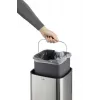 Durable TOUCH 12L Rechteckig Edelstahl Silber Schwarz