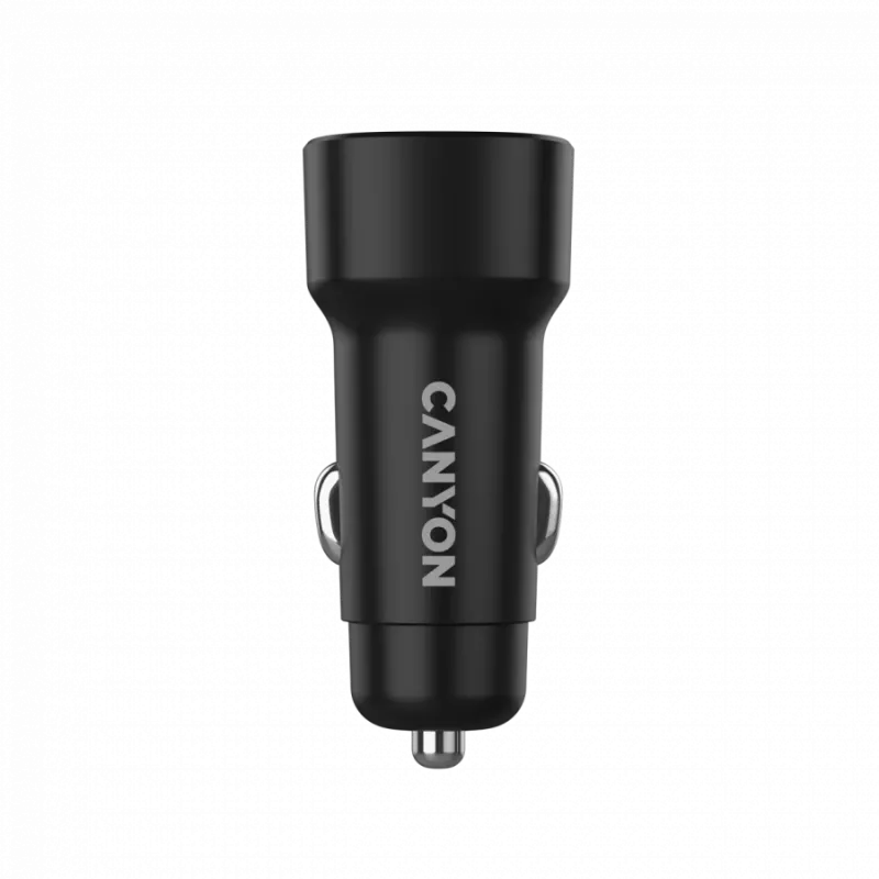 CANYON Auto-Ladegerät OnDrive 24 24W 2xUSB-A Schwarz