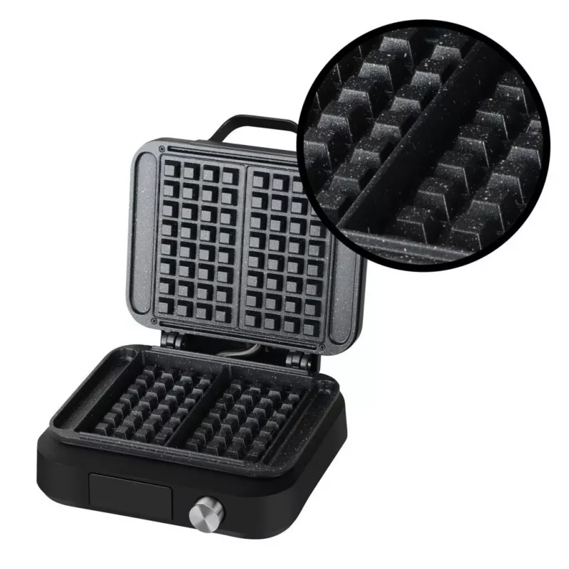 Lovio LVWF002BK Waffeleisen 1500W Schwarz