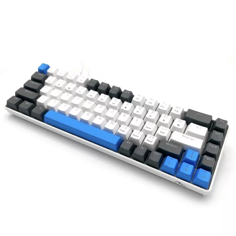 Mechanische Tastatur MEDIA-TECH MT1259 Red Core MX60, 60% Formfaktor, CHERRY MX Red Schalter, RGB-Hintergrundbeleuchtung, USB, High-Profile-Tasten
