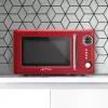 Solo-Mikrowelle für die Arbeitsplatte ETA Storio Rot Solo – 20 L, 700 W, 5 Leistungsstufen, 245 mm Drehteller