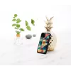 Smartphone-Hülle iKins für iPhone 11 Pro – Schutzhülle Mosaic Schwarz