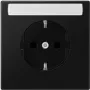 JUNG LS 1520 KINA SWM Steckdose Typ F Schwarz (LS1520KINASWM)
