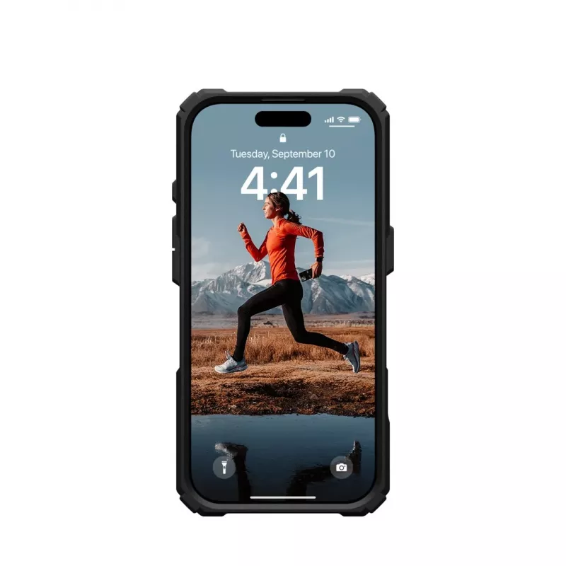 Urban Armor Gear Plasma XTE Handyhülle 16 cm (6.3) Cover Schwarz, Orange