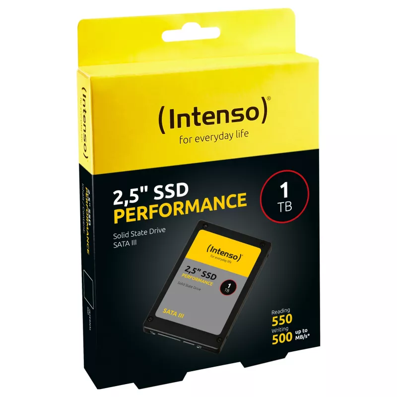 Intenso performance - SSD - 1 TB - intern - 2,5 Zoll (6,4 cm) - SATA 6 Gb/s (3814460)