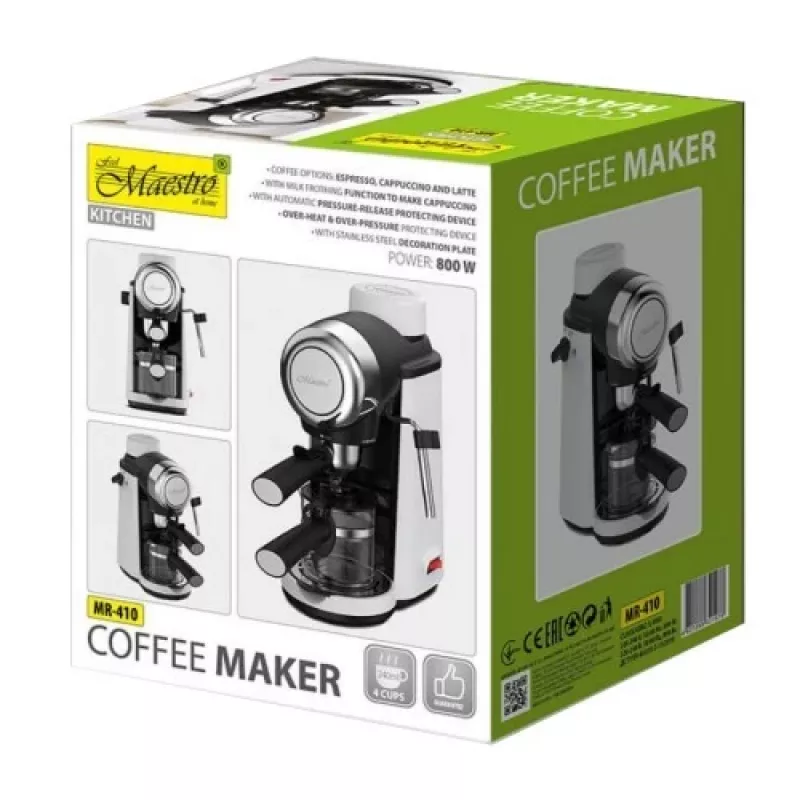 Kaffeemaschine Maestro 800W 1,25L MR-410
