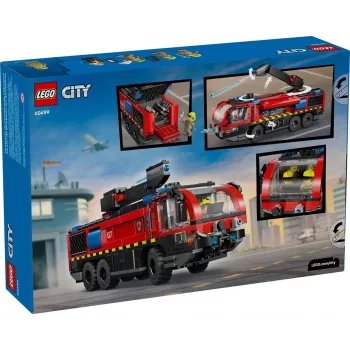 LEGO CITY 60499 Flughafen-Feuerwehrfahrzeug