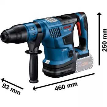 Bosch GBH 18V-36 C Professional 500 U/min SDS Max 6,1 kg Schwarz, Blau