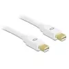 DeLOCK - DisplayPort-Kabel - Mini-DisplayPort (M) - Mini-DisplayPort (M) - 2,0 m - Weiß - für Apple MacBook, MacBook Air, MacBook Pro (82795)