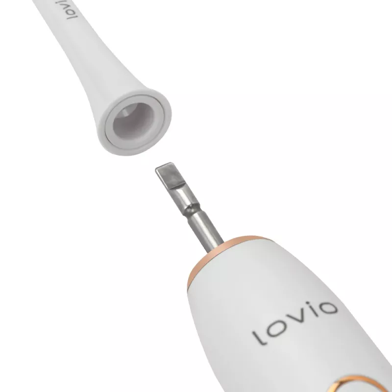LOVIO_Home SonicProtect PRO Elektrische Zahnbürste Weiß LVTB124WH