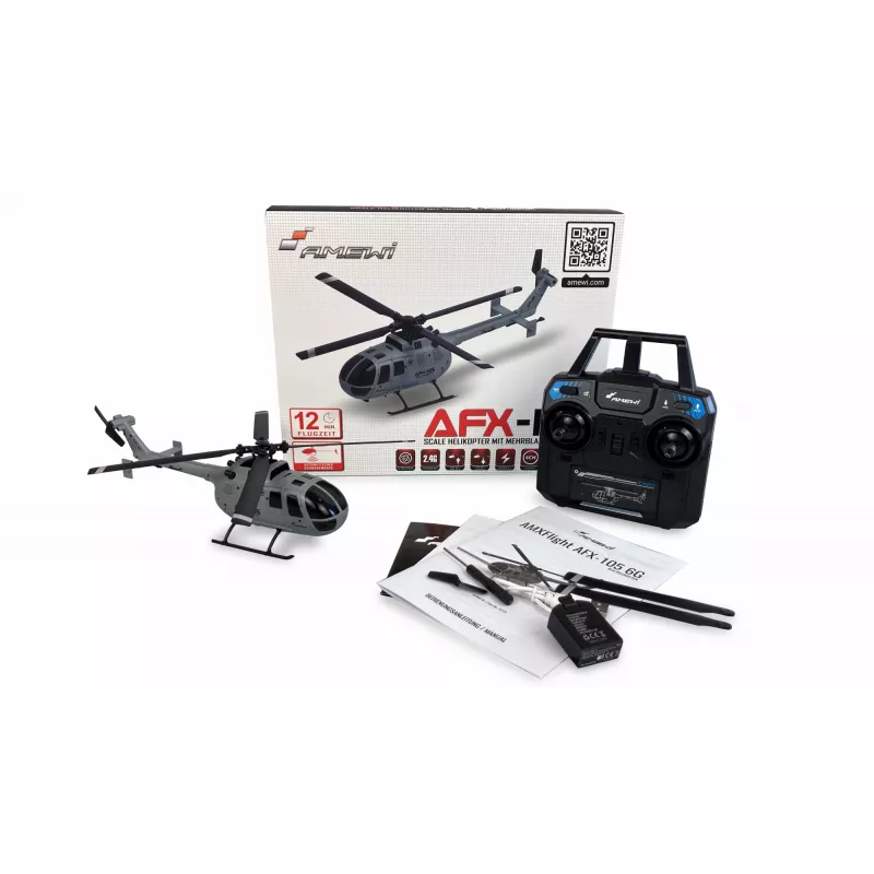 VTOL-Flugzeug Amewi AFX-105 Elektromotor 350 mAh 99 g