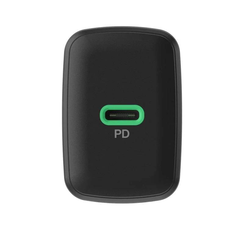 Netzteil Grün Cell PowerSource Solo30 30W Schwarz — USB-C Einzelport-Ladegerät
