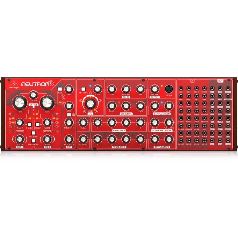 Behringer NEUTRON Analog-Synthesizer, rot
