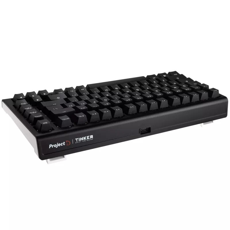 Ducky Tinker 75 Tastatur Gaming USB US-Englisch Schwarz