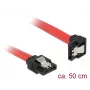 SATA-Kabel DeLOCK 83979 0,5 m SATA 7-polig Schwarz Rot