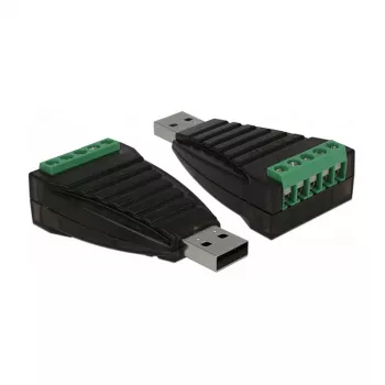 DeLOCK 87738 USB Typ-A auf RS-422/485 Seriell-Konverter