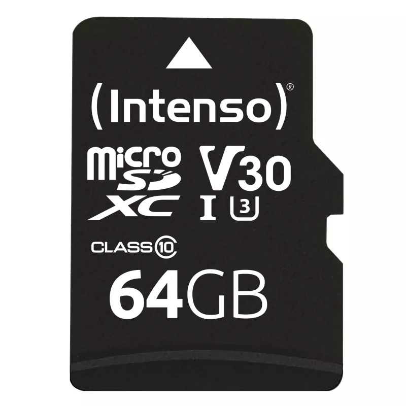 Speicherkarte Intenso 64 GB MicroSDXC UHS-I Class 10 3433490
