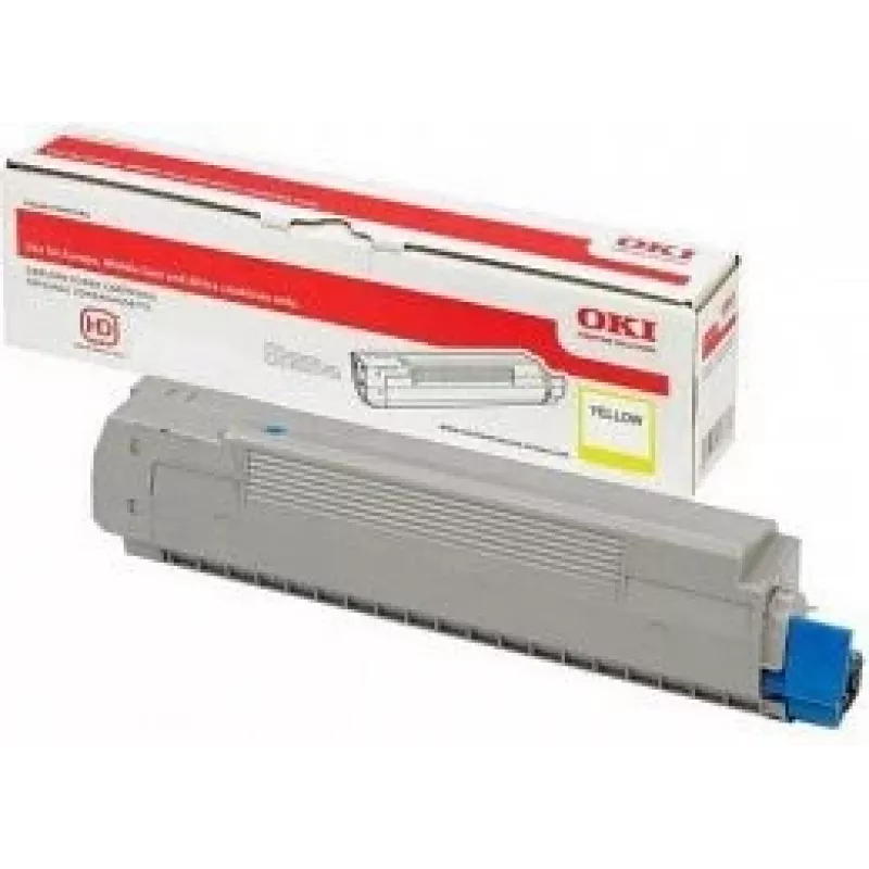 Toner 46443101 für C833/843 10K gelb