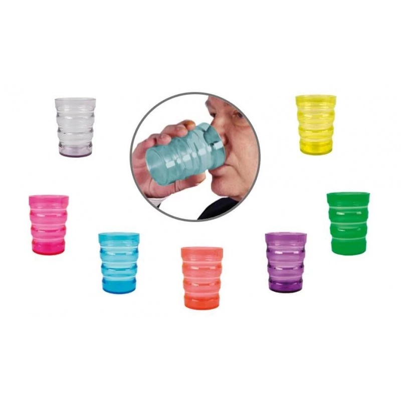 Sicherer Becher für behinderte Benutzer - Lila