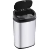 Mülleimer LAMART LT8021 Edelstahl Pedal, Bewegungssensor, 30 L, 34×25×54 cm
