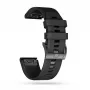 Uhrenarmband Tech-Protect für Garmin Fenix Serie — kompatibel mit Fenix 3, 5X, 3HR, 5X Plus, 6X, 6X Pro, 7X — Schwarz