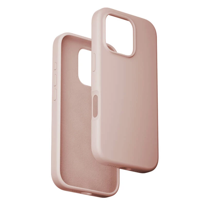 Vention KUHP0-30 Schutzhülle für iPhone 16 Pro MagSafe, pink, dünne weiche Abdeckung
