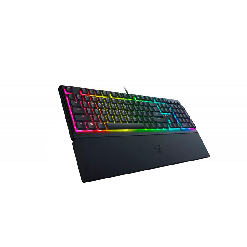 Kabelgebundene Gaming-Tastatur Razer Ornata V3 – Membran‑Mechanik‑Hybrid, RGB LED-Beleuchtung, USB