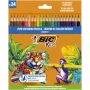 BIC Buntstifte Kids Smooth 24 Farben Set