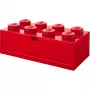 Schreibtischschublade LEGO 8, LEGO Marke, rot