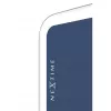 NeXtime Wanduhr 3072bl Thumbs up, 40,5x41,5 cm, Wand, Blau/Silber