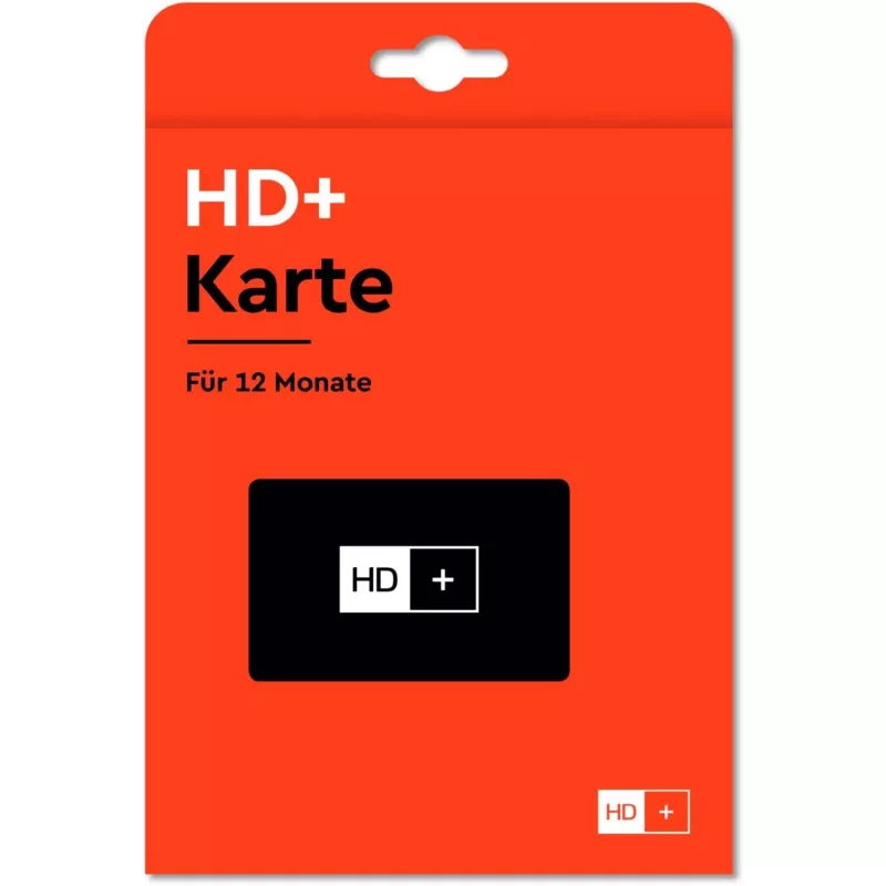 HD plus HD+ Karte inkl. 12 Monate HD+ Sender-Paket
