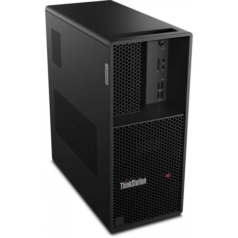 Lenovo ThinkStation P3 Tower Gen 2 Intel Core Ultra 9 285K 48 GB DDR5-SDRAM 512 GB SSD Windows 11 Pro Workstation Schwarz
