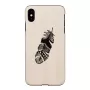 Smartphone-Hülle man and wood für iPhone XS Max Indian Schwarz