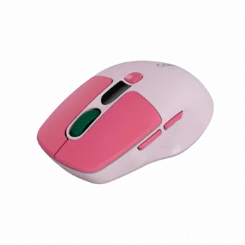 Canyon MW-26 - 2in1 kabellose optische Maus Bluetooth / 2,4 GHz - leise - pink